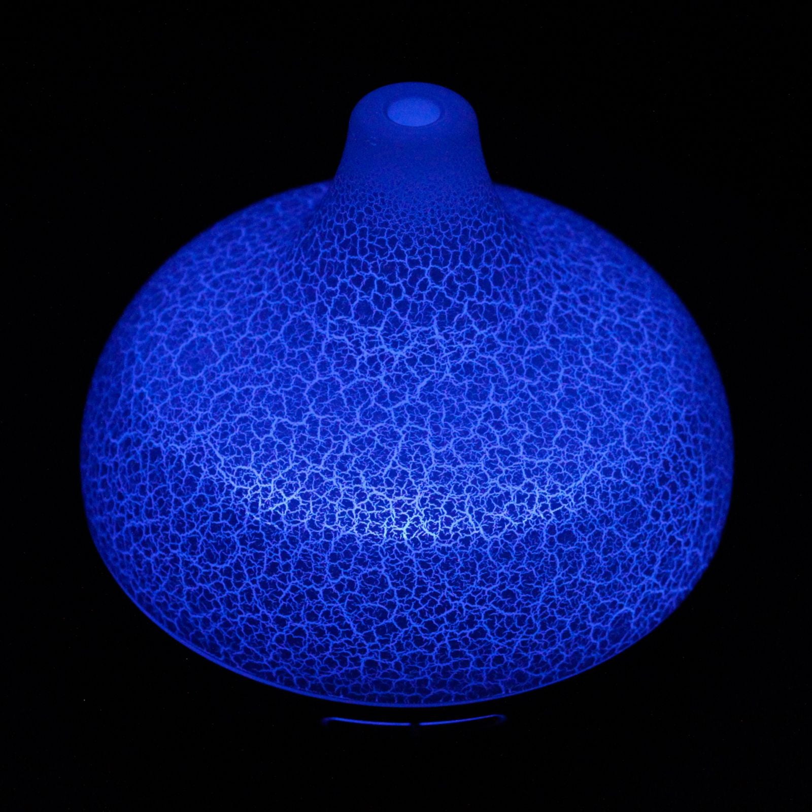 Santorini Aromadiffuser in Craquelé-Optik mit Farbwechsel