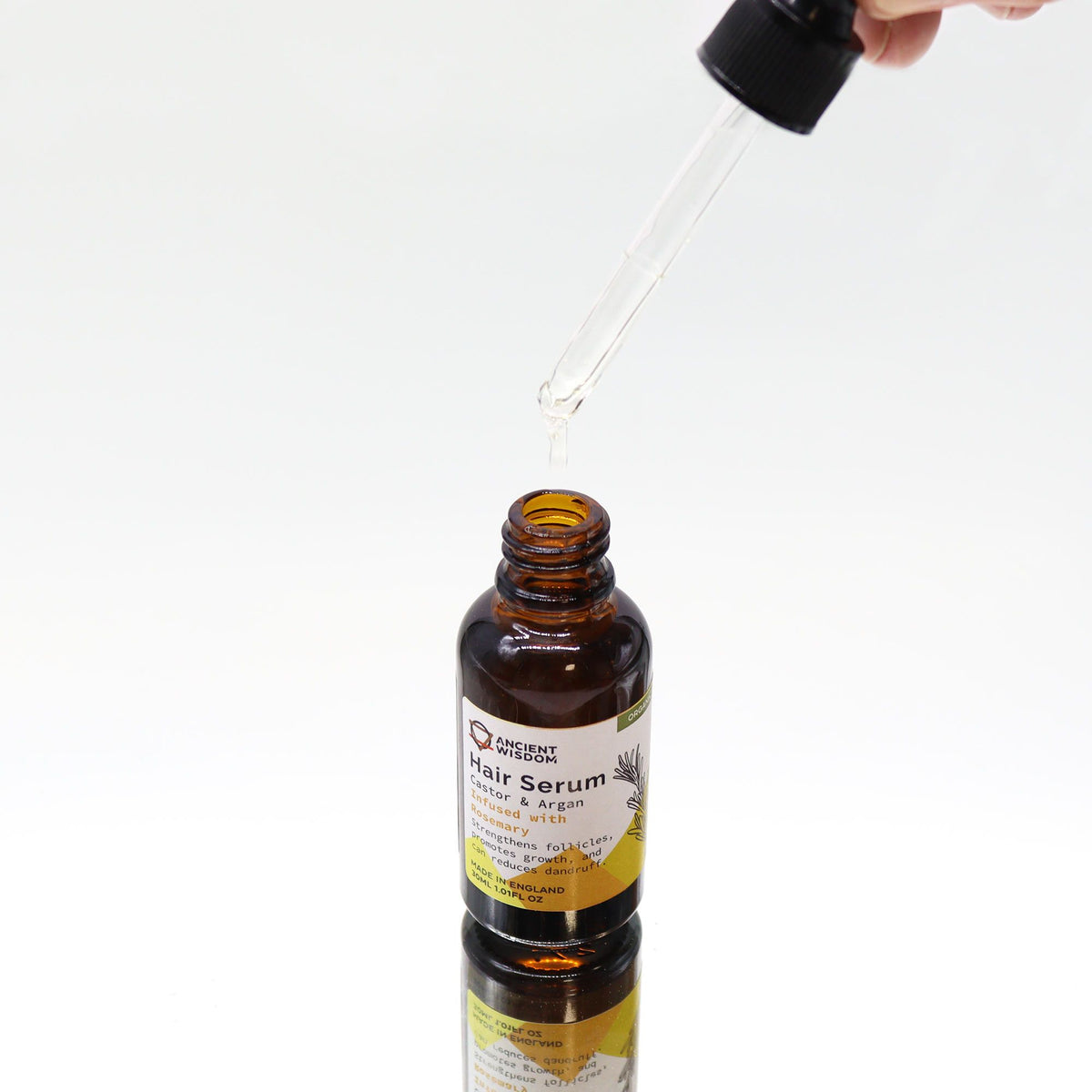 Bio Haarserum Rosmarin – für Haarvitalität & Haarwachstum