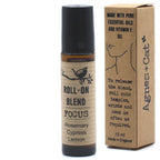 Agnes + Cat Roll-On mit Rosmarin, Zypresse & Zitrone – Fokus
