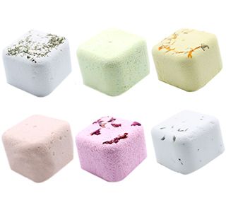 Aromatherapie Duschbomben Geschenkset – 6 Shower Steamer mit ätherischen Ölen