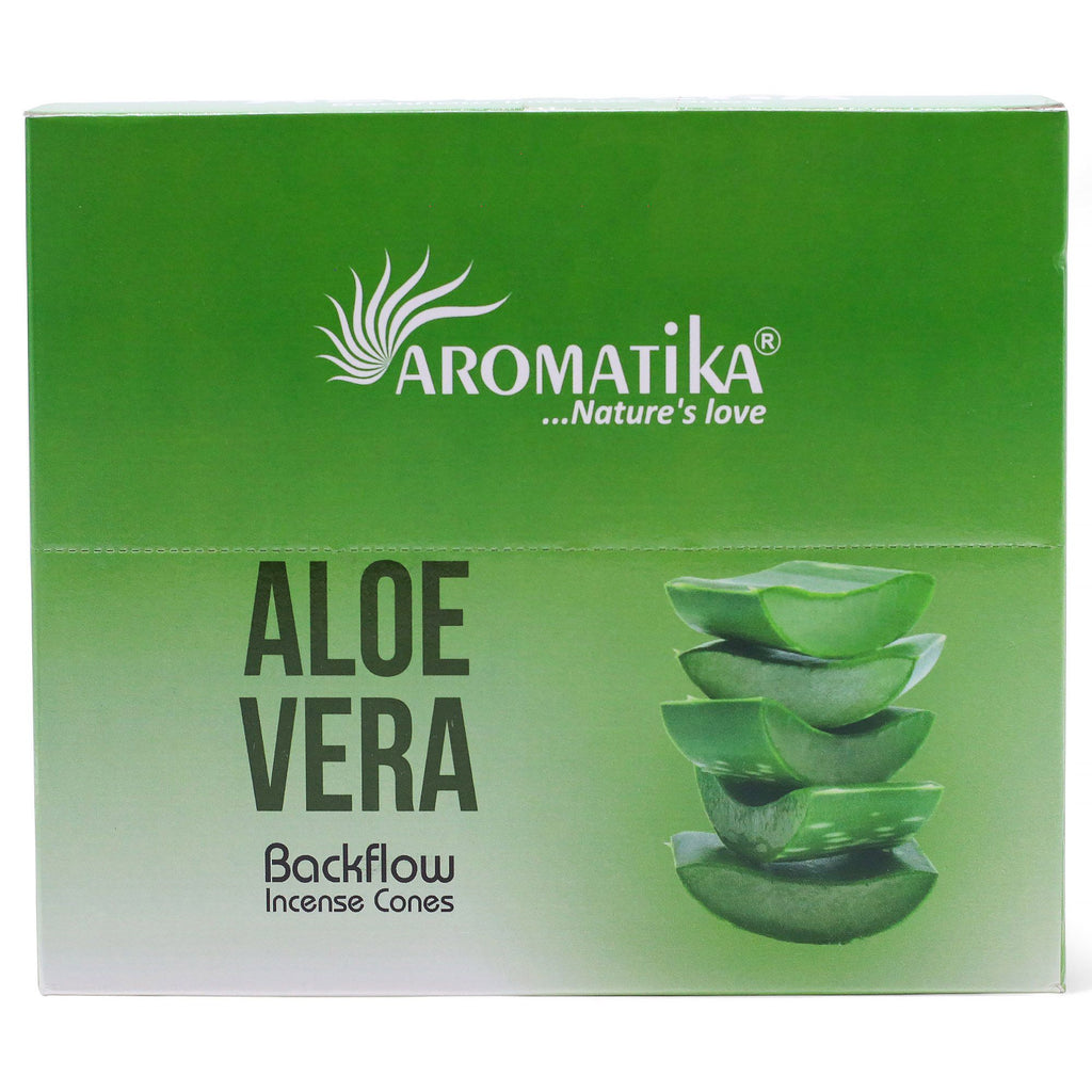 Masala Backflow Räucherkegel  - Aloe Vera