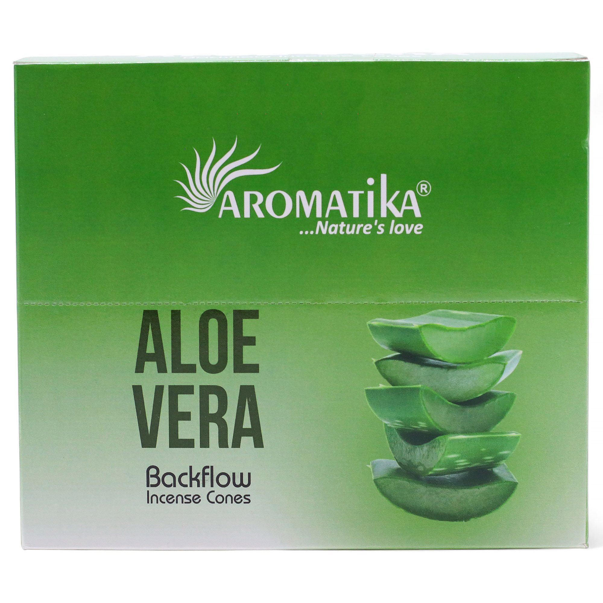 Masala Backflow Räucherkegel  - Aloe Vera