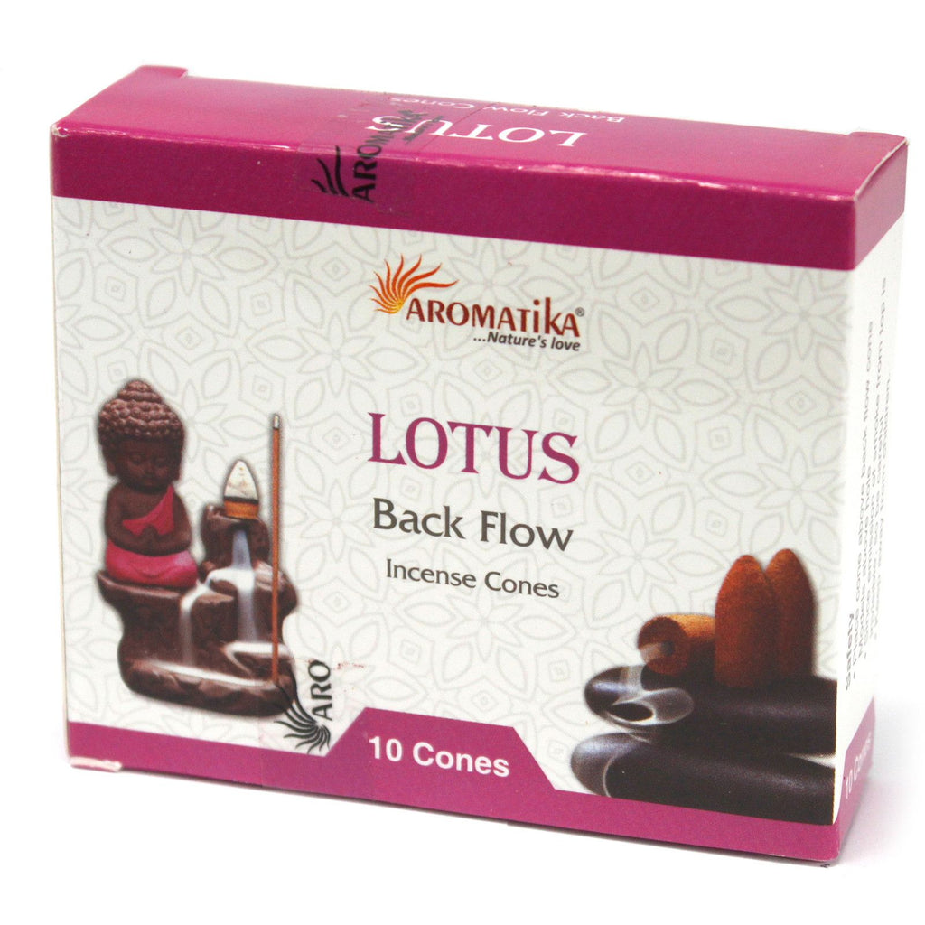 Aromatica Backflow Räucherkegel  - Lotus