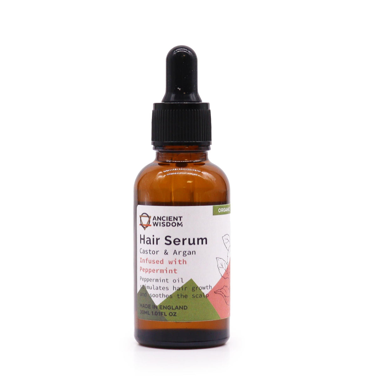 Bio Haarserum mit Pfefferminze – für Kopfhautpflege & kräftiger wirkendes Haar
