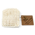 Sisal Peelingschwamm aus Sisal & Baumwolle, extra stark