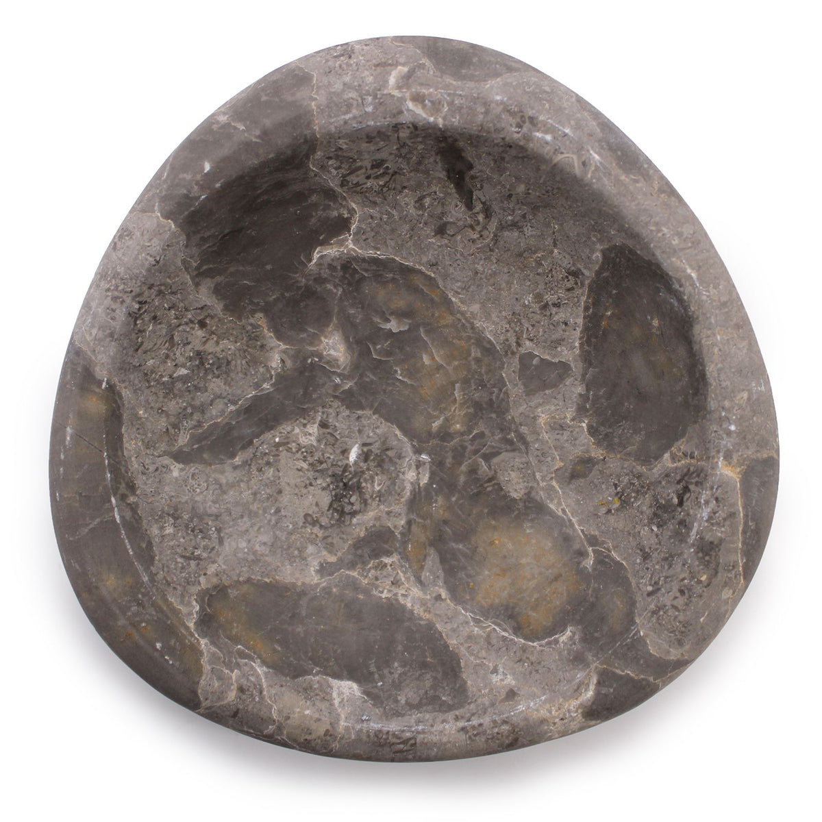 Naturstein-Seifenschale – markantes Tri-Oval-Design
