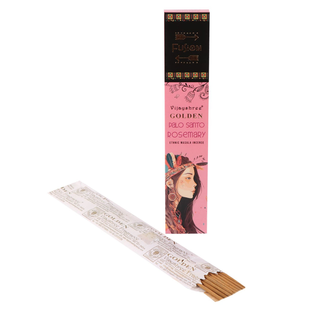 Golden Palo Santo Räucherstäbchen & Rosmarin