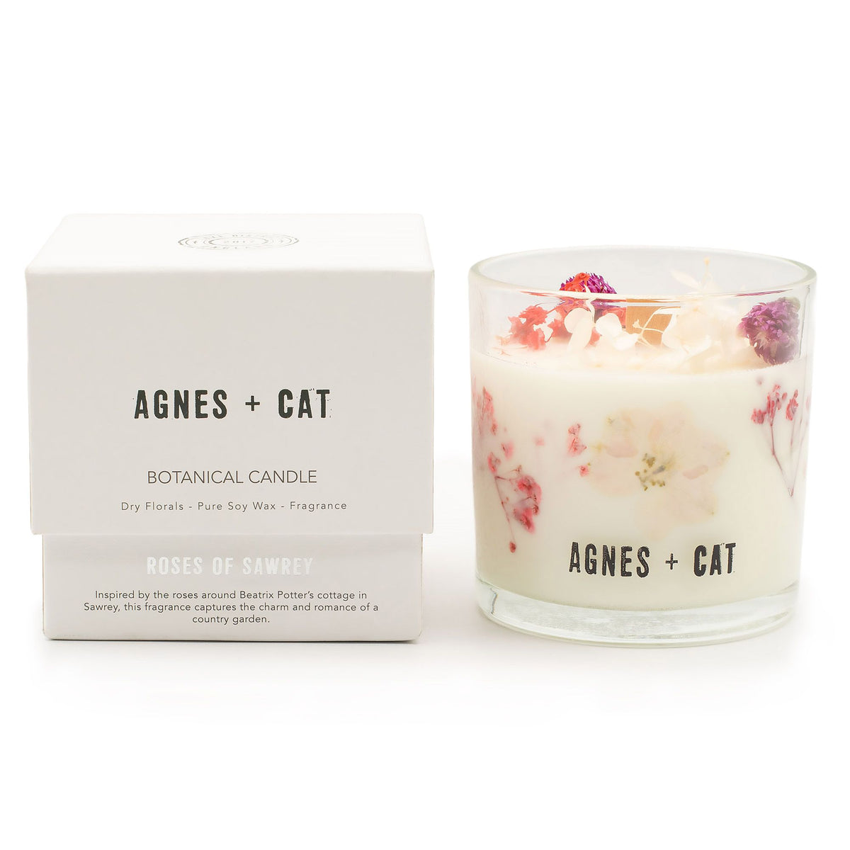 Agnes + Cat Duftkerze „Roses of Sawrey“ - Rose