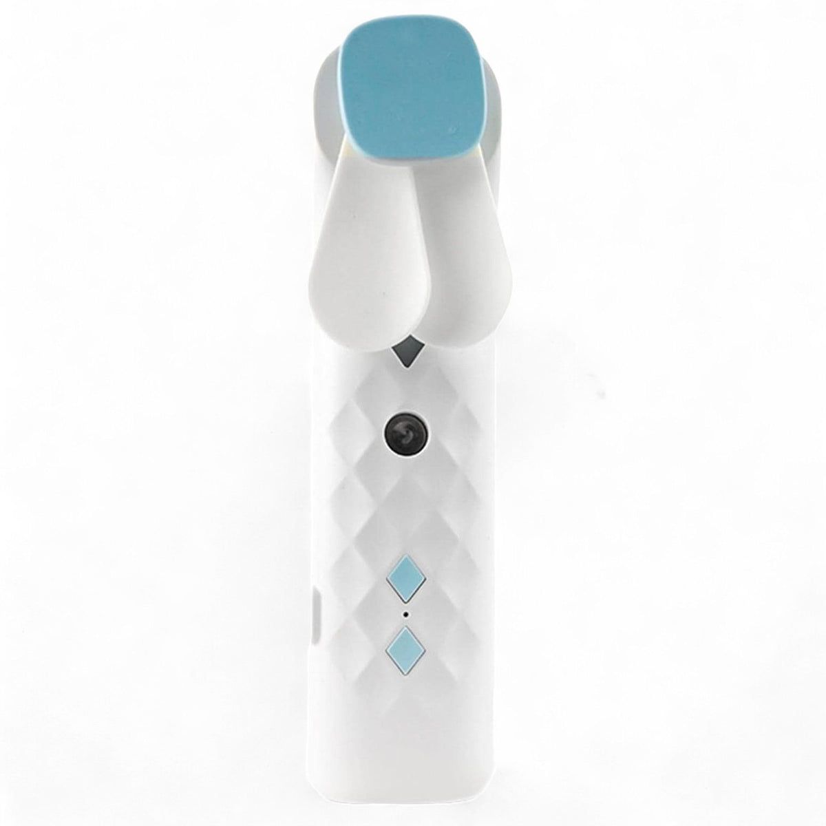 Nano Mist 2-in-1 Gesichtssprüher & Mini-Ventilator – USB-aufladbar, Weiß