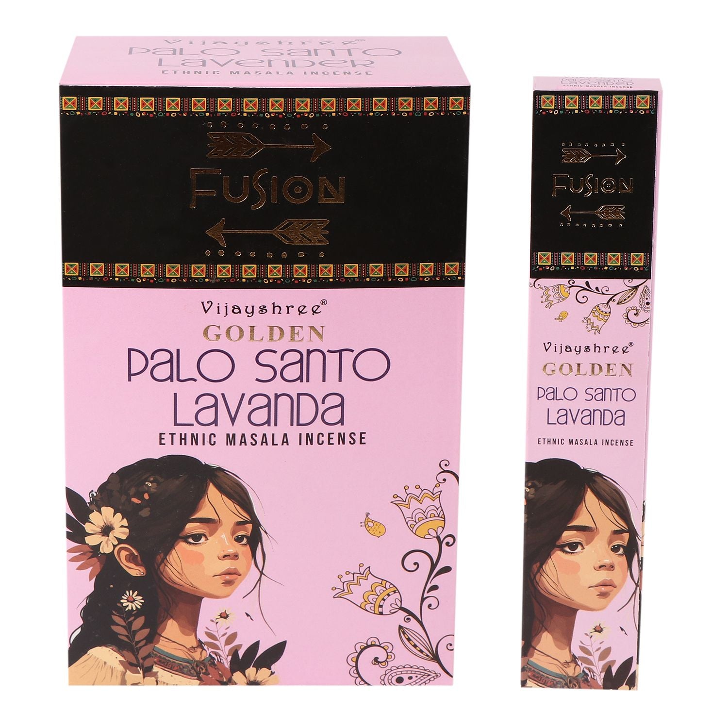Golden Palo Santo Räucherstäbchen & Lavendel