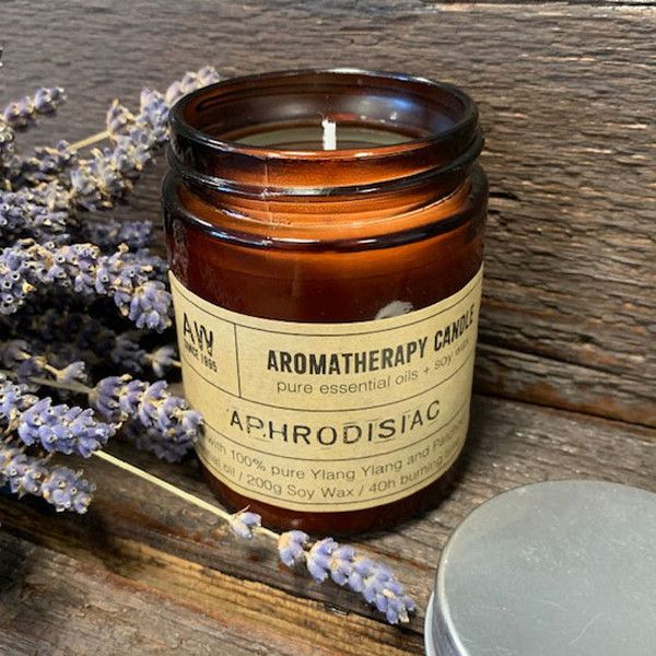 Aromatherapiekerze Aphrodisiakum - Ylang-Ylang & Patchouli