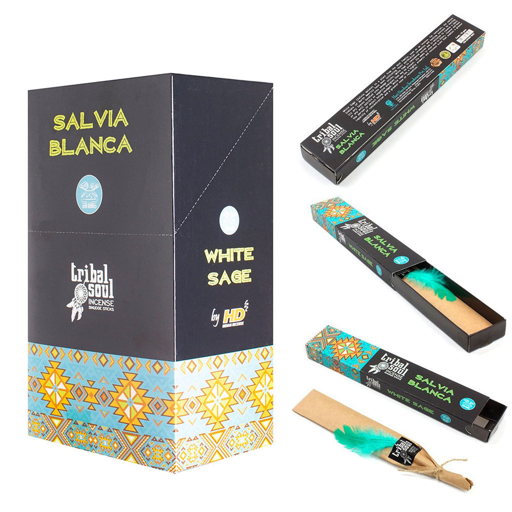 Tribal Soul Räucherstäbchen - Weißer Salbei