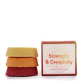 Chakra Badefizzer - Aromatherapie - Kleines Set für Stärke & Kreativität