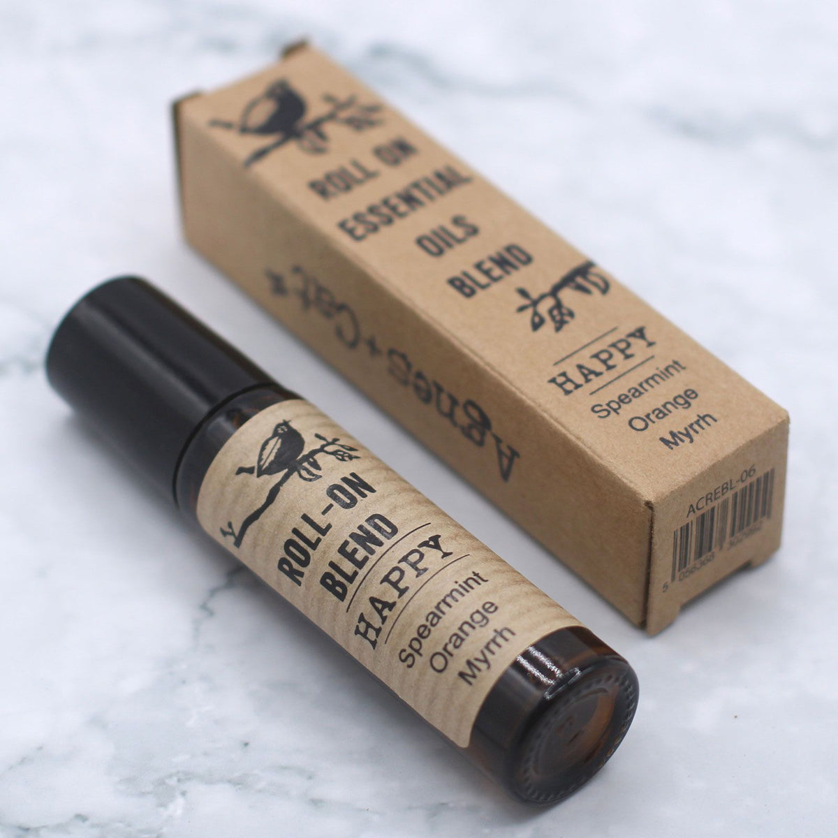 Agnes + Cat Roll-On mit Spearmint, Orange & Myrrhe – Gute LauneY