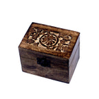 Aufbewahrungsbox für ätherische Öle aus Mangoholz – 6 Fläschchen