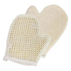 Jute Peelinghandschuh, extra stark & farblich sortiert