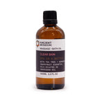 Massage- & Badeöl Clear Skin mit Teebaum, Geranie & Grapefruit – klärend für unreine Haut