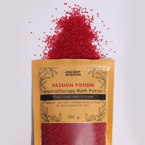Aromatherapie Badesalz „Passion“ – Ylang-Ylang, Zitrone & Orange