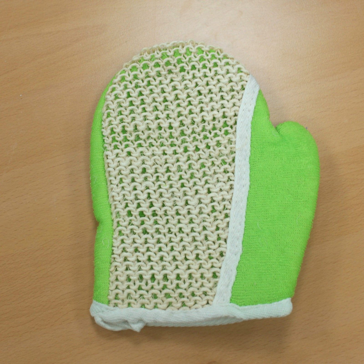 Jute Peelinghandschuh, extra stark & farblich sortiert
