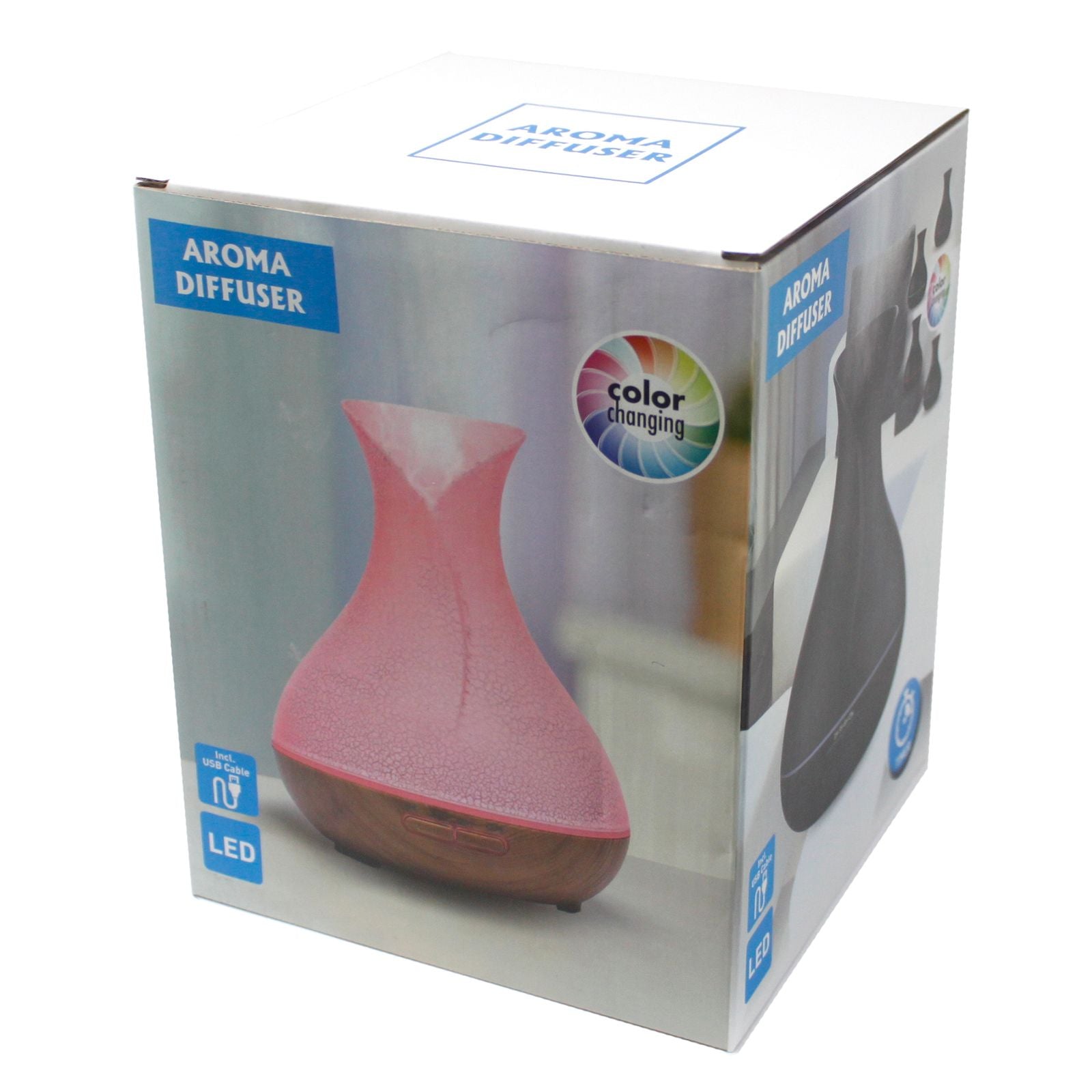 Palma Aromadiffuser in Craquelé-Optik mit Farbwechsel und Timer