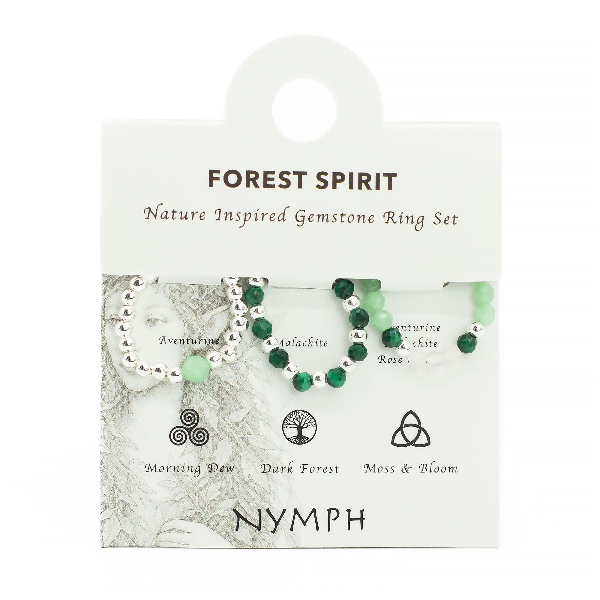 Edelsteinringe Nymph Spirit - Forest Spirit
