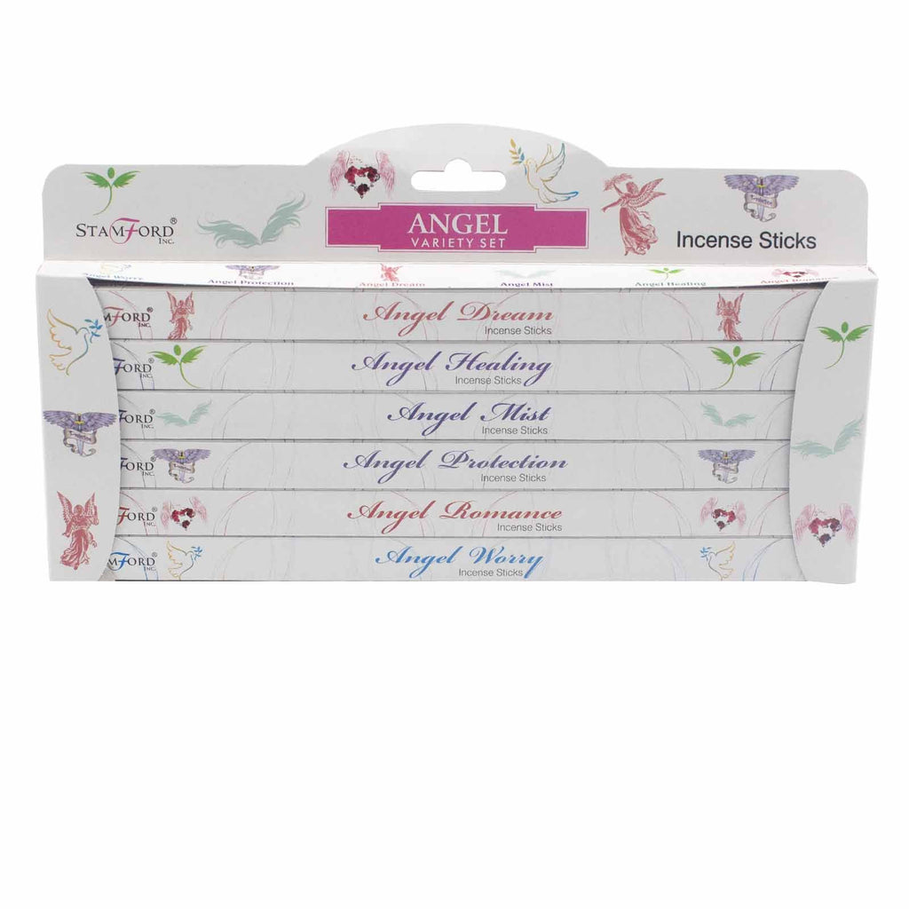 Stamford Räucherstäbchen Geschenkset Angel White – 6 Duftsorten