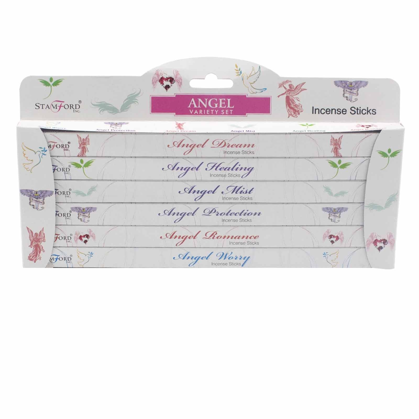 Stamford Räucherstäbchen Geschenkset Angel White – 6 Duftsorten