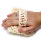Sisal Peelingschwamm aus Sisal & Baumwolle, besonders weich