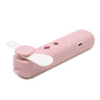 Nano Mist 2-in-1 Gesichtssprüher & Mini-Ventilator – USB-aufladbar, Pink
