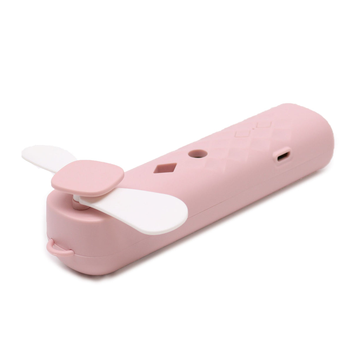 Nano Mist 2-in-1 Gesichtssprüher & Mini-Ventilator – USB-aufladbar, Pink