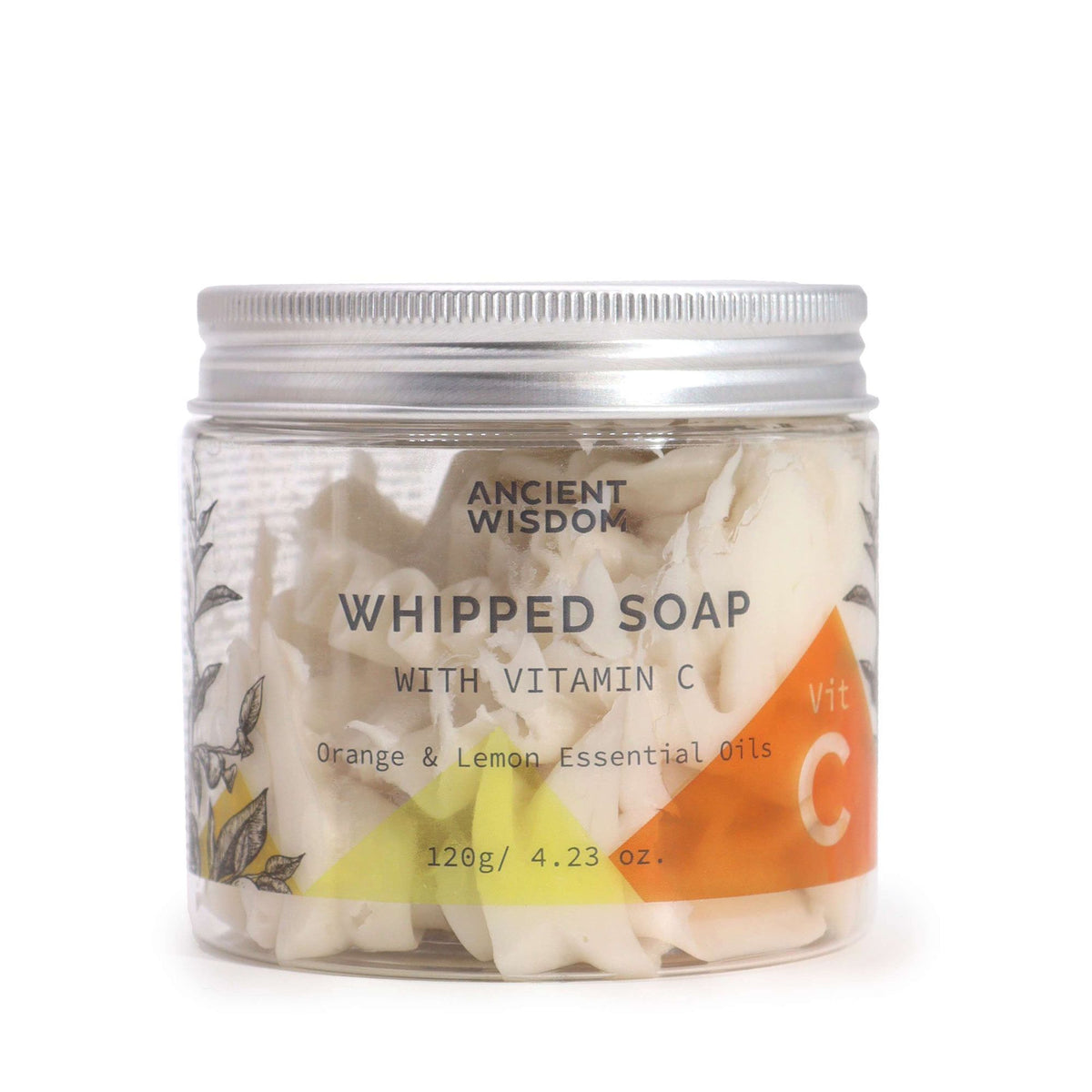 Aromatherapie Vitamin C Schlagseife mit Orange & Zitrone – für strahlende Haut