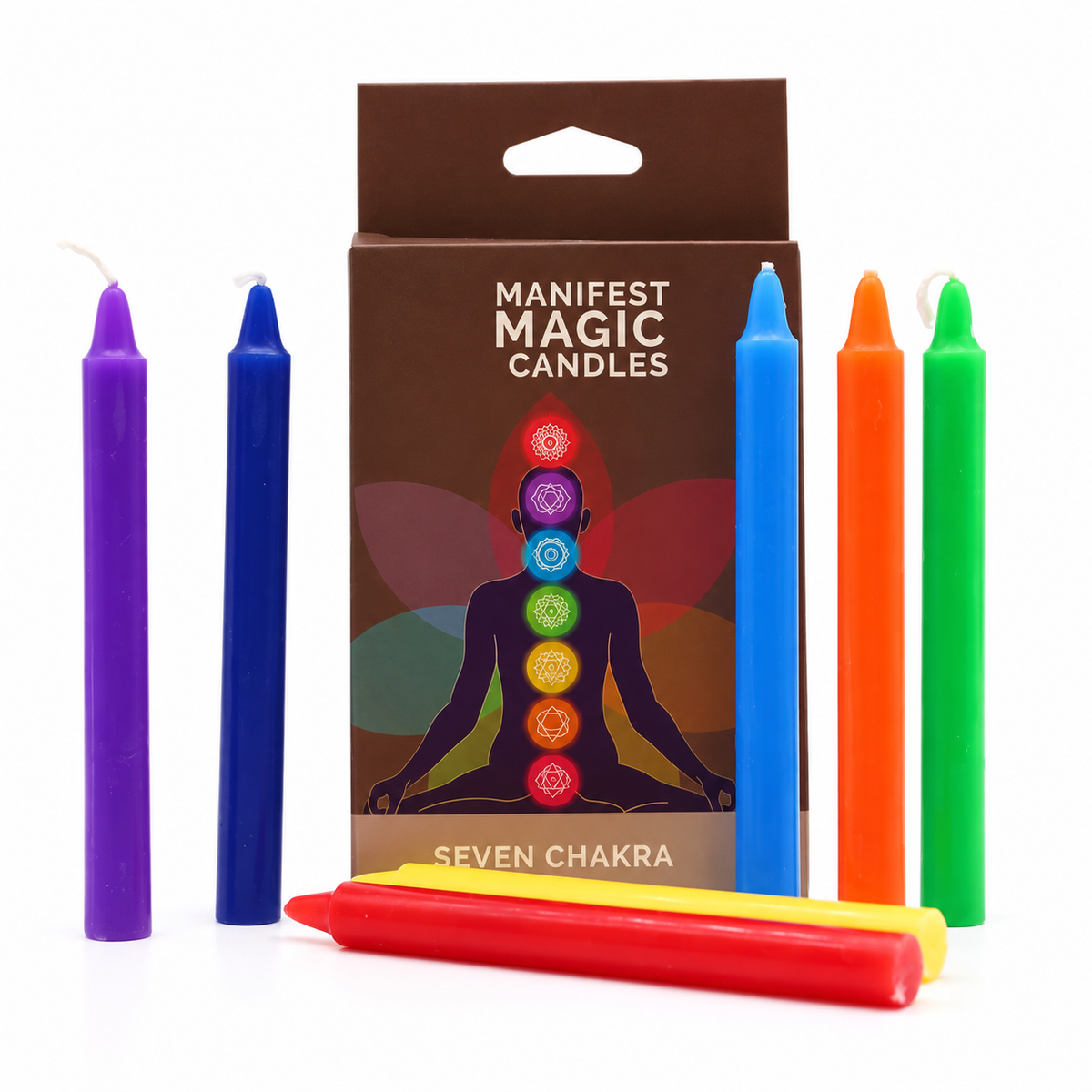 Manifest Magic Kerzen – 7-Chakren
